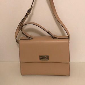 kate spade large beige crossbody bag